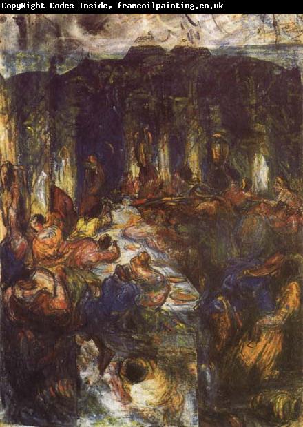Paul Cezanne The Orgy or the Banquet